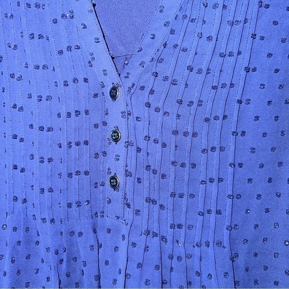 Charter Club Polka Dot Sleeveless Blouse - Picture 2 of 6